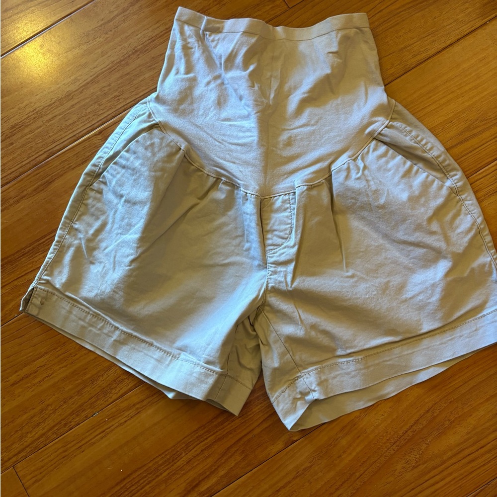 Old Navy Maternity Khaki Shorts